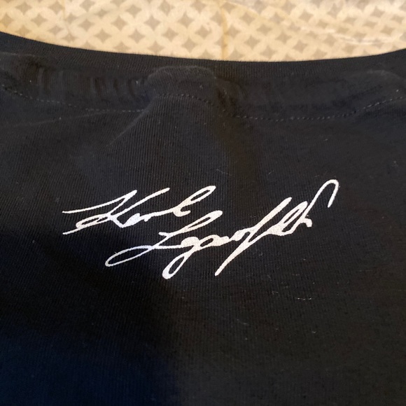 KARL LAGERFELD PARIS SILHOUETTE TEE - Picture 5 of 5